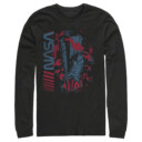 Men's NASA Surreal Shuttle Launch  Adult Long Sleeve Shirt