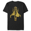 Men's Black Adam Golden Doctor  Adult T-Shirt