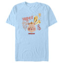 Men's DC League of Super-Pets Super Power PB Pig  Adult T-Shirt