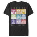 Men's Scooby Doo Monster Panels  Adult T-Shirt