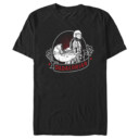 Men's Star Wars: The Mandalorian Grogu and Din Djarin Dadalorian Cradle Sketch  Adult T-Shirt