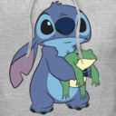 Men's Lilo & Stitch Froggie Stitch  Adult Pull Over Hoodie