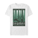 Men's Star Wars Visit Dagobah Travel Poster  Adult T-Shirt