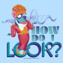 Men's Sing 2 Miss Crawly How Do I Look?  Adult T-Shirt