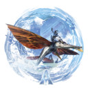 Men's Avatar: The Way of Water Tulkun Water Logo  Adult T-Shirt