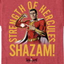 Men's Shazam! Fury of the Gods Strength of Hercules  Adult T-Shirt