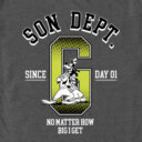 Men's Mickey & Friends No Matter How Big I Get Goofy and Max  Adult T-Shirt