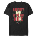 Men's One Hundred and One Dalmatians Villains Cruella Naughty Is The New Nice  Adult T-Shirt