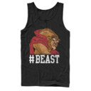 Men's Beauty and the Beast #Beast  Adult Tank Top