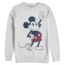 Men's Mickey & Friends Plaid Pants Retro  Adult Sweatshirt