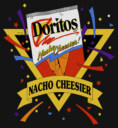 Men's Doritos Retro Nacho Cheesier  Adult Tank Top