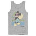 Men's Mickey & Friends Mickey & Friends Retro Tropical Vacation  Adult Tank Top