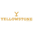 Men's Yellowstone White Dutton Ranch Brand Logo  Adult T-Shirt