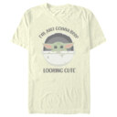 Men's Star Wars: The Mandalorian Grogu I'm Just Gonna Keep Looking Cute  Adult T-Shirt
