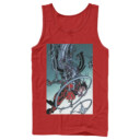 Men's Superman Robotic Fall  Adult Tank Top