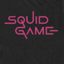 Men's Squid Game Logo Pink  Adult T-Shirt