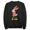Men's Mickey & Friends Smiling Minnie Mouse Portrait  Adult Sweatshirt