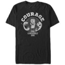 Men's Courage the Cowardly Dog Monsters  Adult T-Shirt