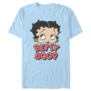 Men's Betty Boop Polka Dot Logo  Adult T-Shirt