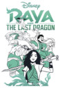 Men's Raya and the Last Dragon Characters in Action  Adult T-Shirt