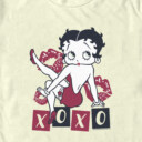 Men's Betty Boop XOXO Kisses  Adult T-Shirt