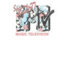 Men's MTV Spring Break Tropical Logo  Adult T-Shirt