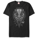 Men's Marvel Black Panther 2018 Geometric Mask  Adult T-Shirt