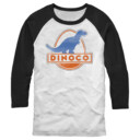 Men's Cars Dinoco Classic Logo  Adult Baseball Tee
