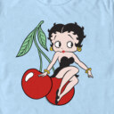 Men's Betty Boop Cherries Betty  Adult T-Shirt