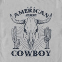 Men's Professional Bull Riders American Cowboy  Adult T-Shirt