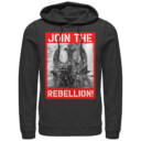 Men's Star Wars Rogue One Join the Rebellion Poster  Adult Pull Over Hoodie