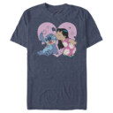 Men's Lilo & Stitch Kisses  Adult T-Shirt