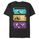 Men's Supernatural Stick Figure Family Business  Adult T-Shirt