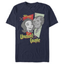 Men's Marvel WandaVision Retro Animated Unusual Couple  Adult T-Shirt