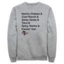 Men's Doritos Flavors Stack  Adult Sweatshirt