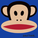 Men's Paul Frank Large Julius  Adult T-Shirt