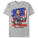 Men's Marvel Puzzle Quest Peggy Carter  Adult T-Shirt