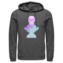 Men's Fortnite Skull Trooper All Hail Glow  Adult Pull Over Hoodie