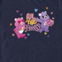 Men's Care Bears All the Feels Cheer  Adult T-Shirt