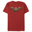 Men's Zack Snyder Justice League Wonder Woman Logo  Adult T-Shirt