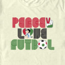 Men's Betty Boop Peace Love Soccer  Adult T-Shirt