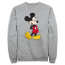 Men's Mickey & Friends Smiling Mickey Mouse Portrait  Adult Sweatshirt