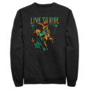 Men's Professional Bull Riders Live to Ride  Adult Sweatshirt