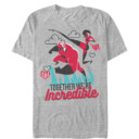 Men's The Incredibles Valentine Together We're Incredible  Adult T-Shirt