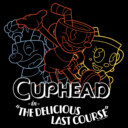 Men's Cuphead The Delicious Last Course Three Cups  Adult T-Shirt
