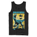 Men's Jurassic World: Fallen Kingdom Helicopter Capture  Adult Tank Top