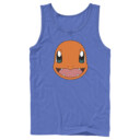 Men's Pokemon Charmander Smile  Adult Tank Top