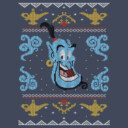 Men's Aladdin Aladdin Genie Christmas Sweater  Adult T-Shirt