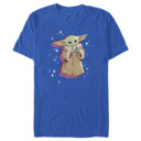 Men's Star Wars: The Mandalorian Fourth of July Grogu  Adult T-Shirt
