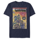 Men's Marvel Eternals Retro Group Comic Book Cover  Adult T-Shirt